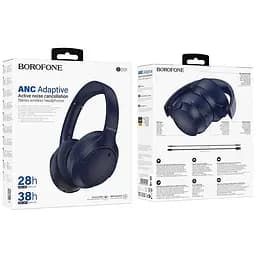 Навушники Borofone Prestige active noise reduction BT headphones BO31 BT5.4,ANC, AUX/BT, 38h Max - мініатюра 2