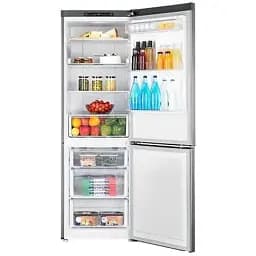 Холодильник Samsung RB33J3000SA/UA двокамерний нижня морозильна камера No Frost загальний об'єм 350L корисний об'єм 230L/98L A+ 185x67.5x59.5 см Silver - мініатюра 4