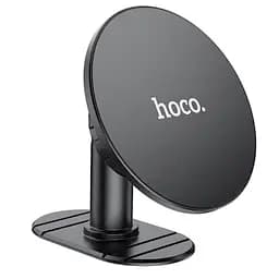 Автотримач для телефона HOCO H13 Fine jade ring magnetic car holder(center console) Black