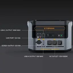 Зарядна станція Vtoman (FlashSpeed 1000) PB-85 1000W 828Wh (FlashSpeed 1000) - мініатюра 7