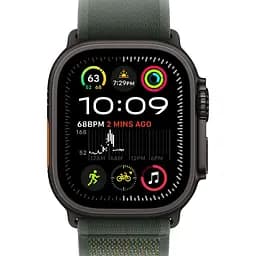 Смарт-годинник Apple Watch Ultra 2 49mm Black Titanium Case with Green Trail Loop S/M (MYTJ3+MYQ33) [114886] - мініатюра 2
