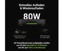 Пуско-зарядний пристрій / стартер / Powerbank Green Cell PowerBoost 2000А 60W - мініатюра 3