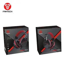 Ігрові Навушники Fantech HQ54 Mars II Чорно-Червоний - мініатюра 3