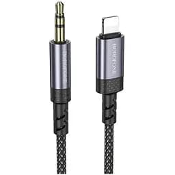 Аудіокабель Borofone BL24 Graceful digital audio conversion cable iP Сірий