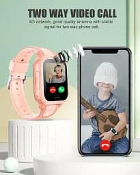 Смарт годинник-телефон дитячі Wonlex CT21 з відеодзвінком WI-FI GPS SIM-карта Blue (18555) - мініатюра 5