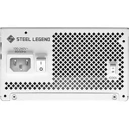 Блок живлення ASRock SteelLegend White SL-850GW ATX 3.1 135mm, 80+ Gold, Fully Modular, Retail 850W - мініатюра 4