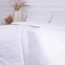 Набір MirSon вовна №9565 Royal Wool зима ковдра 200х220 см + 2 подушки білий (2200010806335) - мініатюра 3