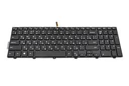 Клавiатура для ноутбука DELL Inspiron 3541, 5542 підсвічування клавiш, чoрний