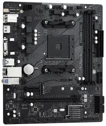 Мат.плата AM4 (A520) ASRock A520M-HVS, A520, 2xDDR4, Int.Video(CPU), 4xSATA3, 1xM.2, 1xPCI-E 16x 3.0, 1xPCI-E 1x 3.0, ALC887, RTL8111H, 6xUSB3.2/6xUSB2.0, VGA/HDMI, MicroATX - мініатюра 3