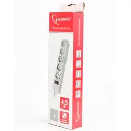 Фільтр живлення Power Cube 5 розеток 4,5м (SPG5-G-15G)