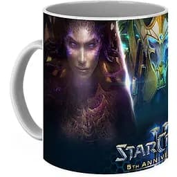 Кухоль GeekLand Старкрафт портрети CP 03.56 330 мл чорний