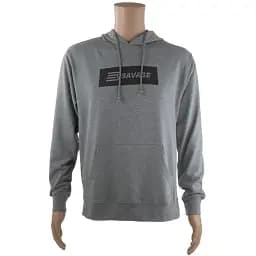 Реглан Savage Long sleeve hooded T-Shirt M с капюшоном ц:серый
