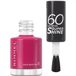 Лак для нігтів Rimmel 60 Seconds, відтінок 152 (Coco-Nuts For You), 8 мл - мініатюра 2