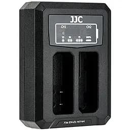 Подвійний зарядний пристрій JJC DCH-ENEL14A USB Nikon EN-EL14/EN-EL14A Для JJC B-ENEL14/B-ENEL14A - мініатюра 4