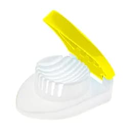 Яйцерезка овощерезка для нарезки слайсами, соломкой и кубиками яиц овощей грибов MagicKitchen, Kitchen Master Желтый 85069