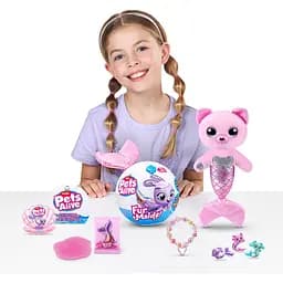 Інтерактивний ігровий набір Pets & Robo Alive серії "Furmaids" S1 Кошеня Пурл (9555A) - мініатюра 7