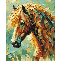 Картина по номерам Brushme Конек © Oleg Loburak 40x50 см