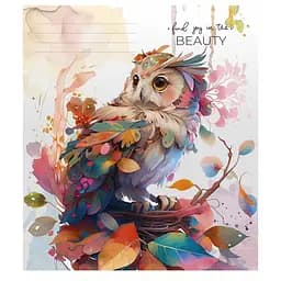 Зошит учнівський "Beauty" 048-3268L-4 у лінію, 48 аркушів