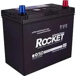Акумулятор Rocket 50Ah ASIA Ев (-/+) (480CCA) (237х127х227) SMF 65B24LS без нижн. бурт HONDA