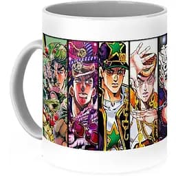 Кружка GeekLand Невероятные приключения ДжоДжо JoJo's Bizarre Adventure JJ 02.01 330 мл белая