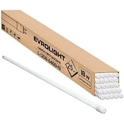 Набор трубчатых ламп Evrolight L-1200 6400K 18 Вт G13 T8 LED 25 шт (59477)
