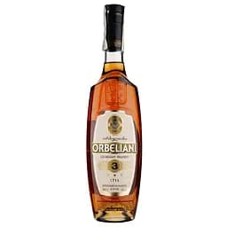 Коньяк Orbeliani 3 зірки, 40%, 0,5 л (876010)