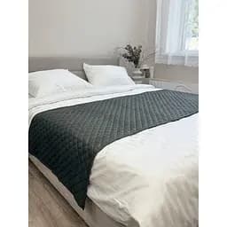 Доріжка на ліжко Ecotton полістан Nid Grey 70х230 см (25181)