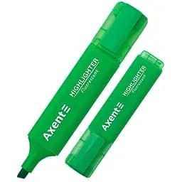 Набор маркеров Axent Highlighter 2537-A 1-5 мм клиновидный 12 шт. зеленый (2537-04-A)