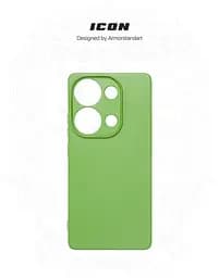 Чехол ArmorStandart ICON для Xiaomi Redmi Note 14S 4G Camera cover Green (ARM82010) - мініатюра 3