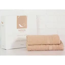 Набір банних рушників №5084 Elite SoftNess Beige, 2 шт. (2200003183221)