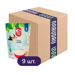 Уцінка. Упаковка молочної каші Biggi Diggi 5 злаків 200 г х 9 шт.