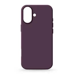 Силиконовый чехол с MagSafe для Apple iPhone 16, ICON2 MagCase, бордовый, противоударный, панель с мягкой подкладкой, защита всего корпуса, поддержка беспроводной зарядки, совместим с защитными стеклами и пленками, ArmorStandart (ARM81312)