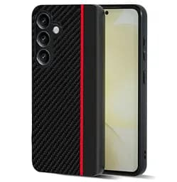 Чохол накладка Primolux CFC для Samsung Galaxy S24 (SMS921) Black&Red - мініатюра 3