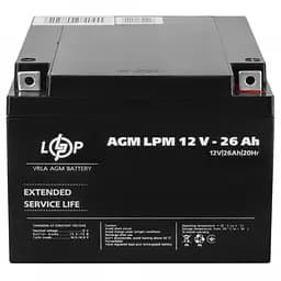 Аккумулятор LogicPower AGM LPM 12V - 26 Ah