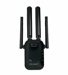 Ретранслятор Pix-Link X300R2 300Мбит/с 2.4ГГц Черный (UNRWSW020403B 7706)