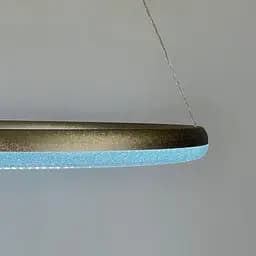 LED люстра підвісна в кільцевому корпусі Ø 65 см | Line F | Арт. MJ342-600 Ice Flower Silver - мініатюра 6