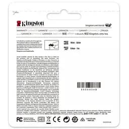 Картка пам'ятi KINGSTON 256Gb class 10 SDCS2/256GBSP - мініатюра 4