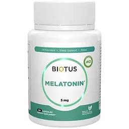 Мелатонин Biotus 5 мг 60 капсул
