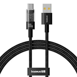 Кабель Baseus Gem Fast-Charging Cable USB Type-C 100W 1m P10373002111-00 Black