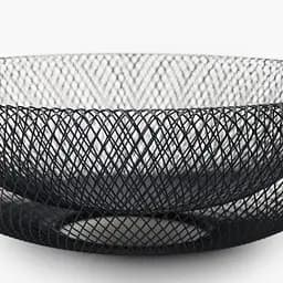 Кошик для фруктів MBM Home металевий 335x110 мм чорний (KP-144 M BLACK) - мініатюра 3