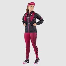 Штани Dynafit Ultra Graphic Long Tights Woman S Бордовий - мініатюра 2