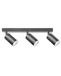 Світильник поворотний, спот Goldlux 327710 London GU10 3x10W IP20 Чорний