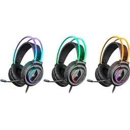 Ігрова гарнітура Defender Flame RGB кабель 2 м чорна (64555) - мініатюра 4