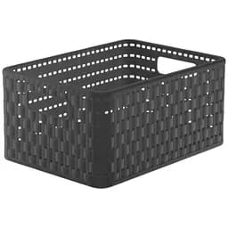 Кошик для зберігання Rotho Country А5 11 л антрацит (11169.3)