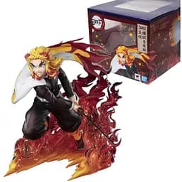 Фігурка Bandai Клинок, що розсікає демонів Кедзюро Ренгоку Demon Slayer Kyojuro Rengoku 15 см WST DS KR 01