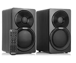 Колонки 2.0 S-405 Black 2 x 4 Вт BT REAL-EL teh0021021 - мініатюра 5