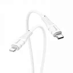 Кабель Hoco X67 Pisces Cable Type-C to Lightning 2,4A 1m White