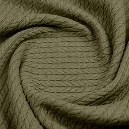 Плед-покривало Cosas Knitted Braid Avocado косичка 110х140 см (Blanket_90Avocado_KnittedBraid_110x140) - мініатюра 4