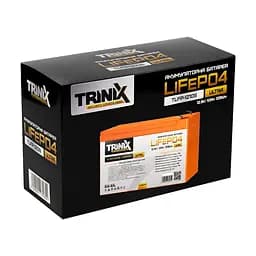 Акумуляторна батарея літій-залізо-фосфатна 12.8В 10А*год Trinix TLFP-1210S Ultra LiFePO4 (Orange) (44-00090) - мініатюра 2