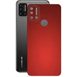 Захисна плівка StatusSKIN для UMiDIGI A7 Pro Корпус Вініл червона матова